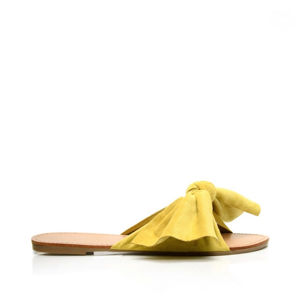 Juju - Bow tie Yellow Sandal